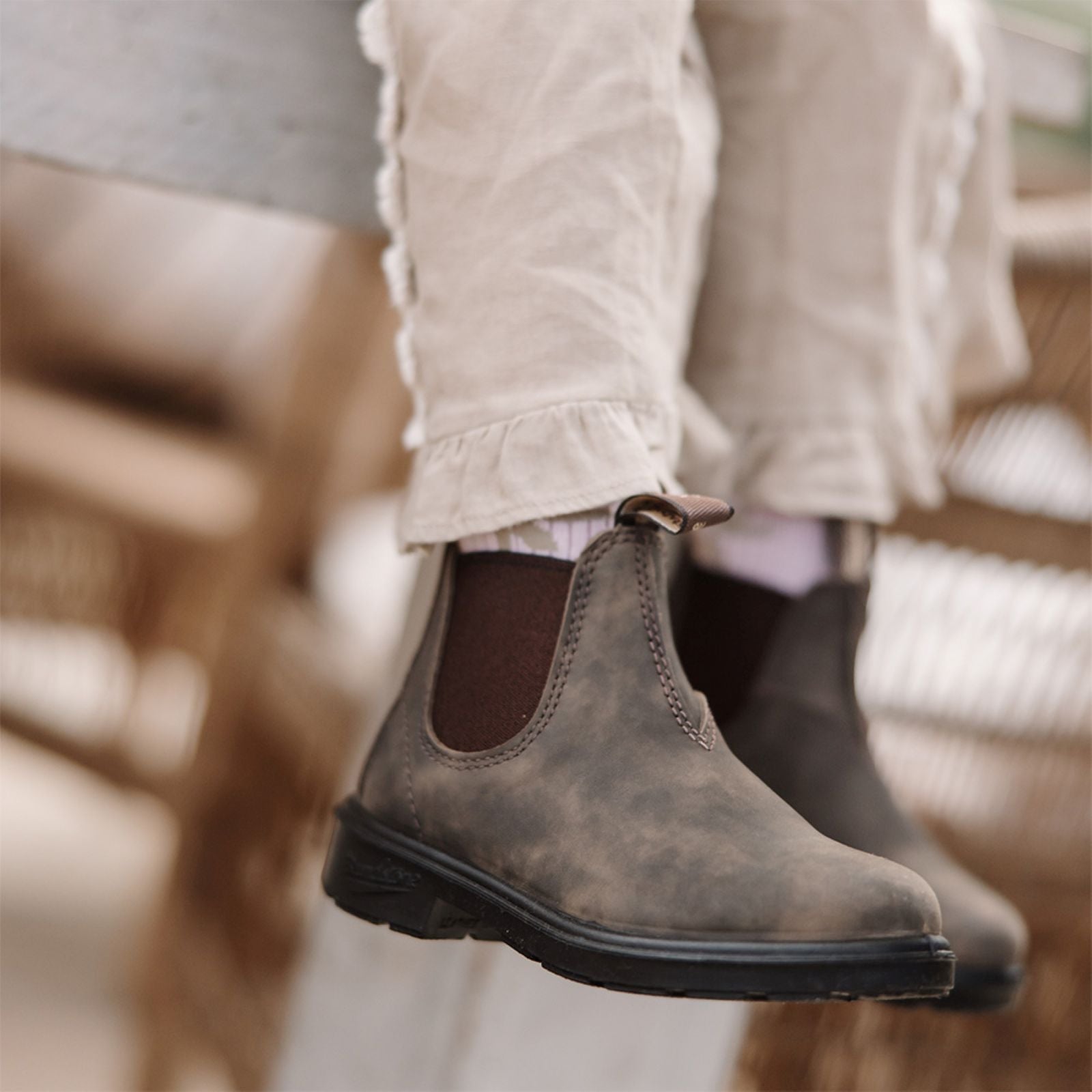 Chelsea Boots Braun Rustikal 565