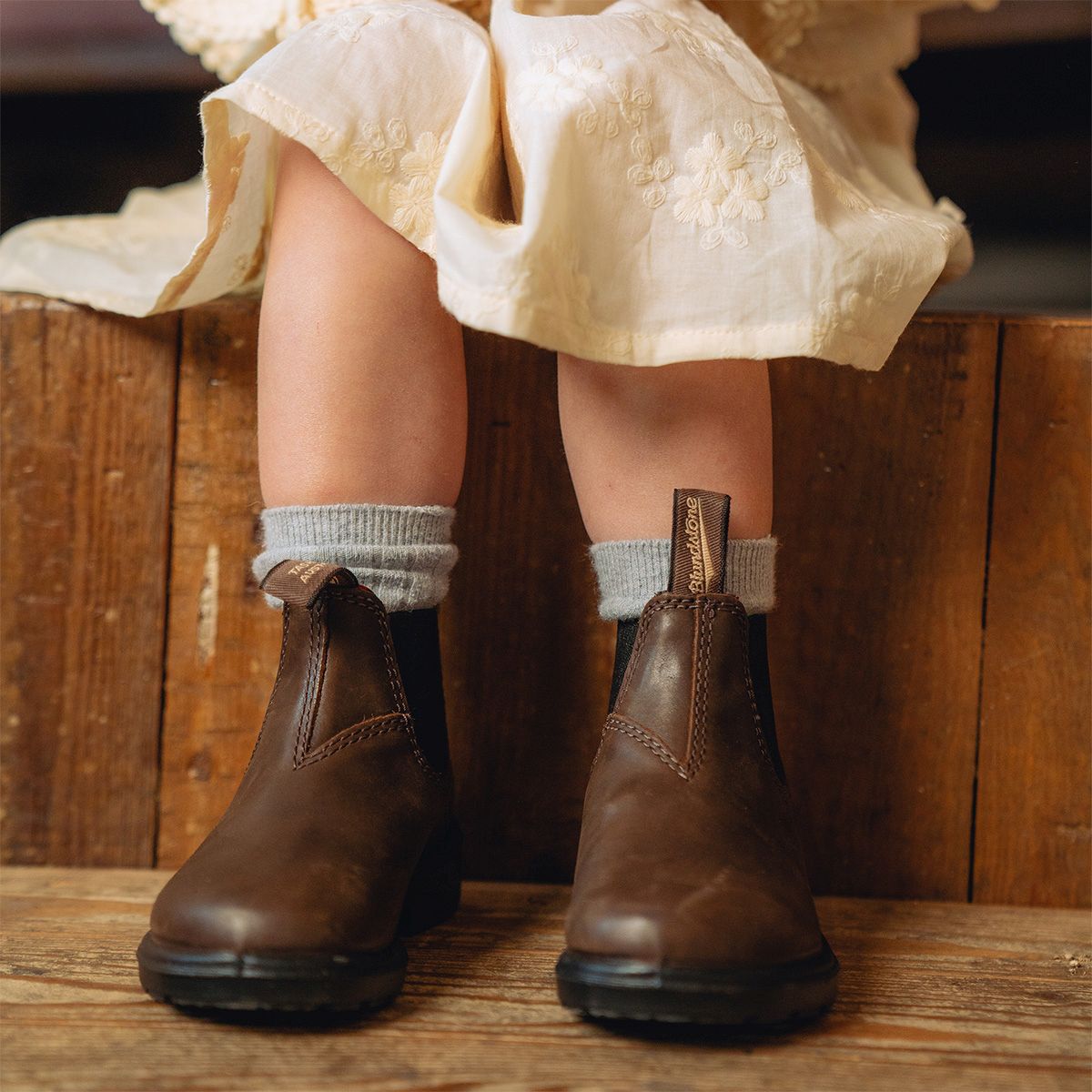 Chelsea Boots braun Antik 1468