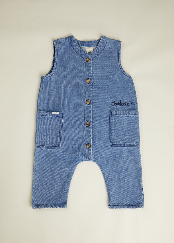 Wren Denim-Overall