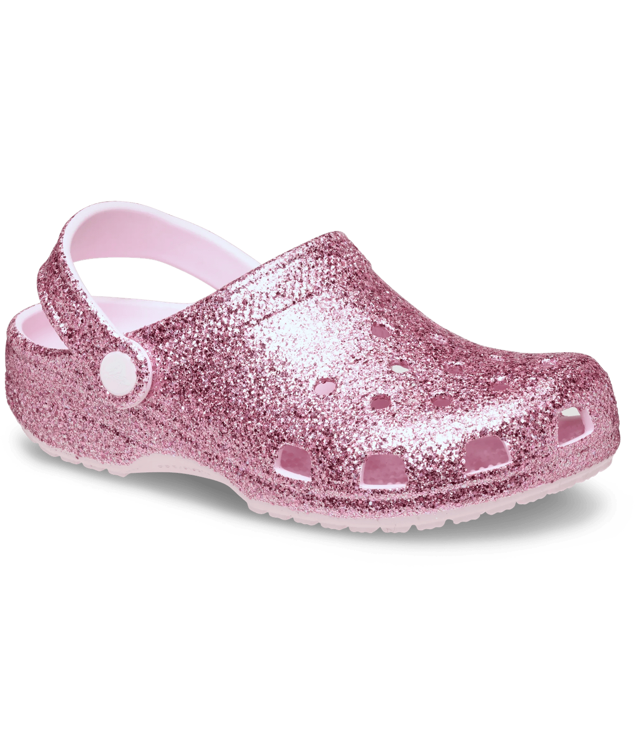 Crocs Glitzer-Rosa