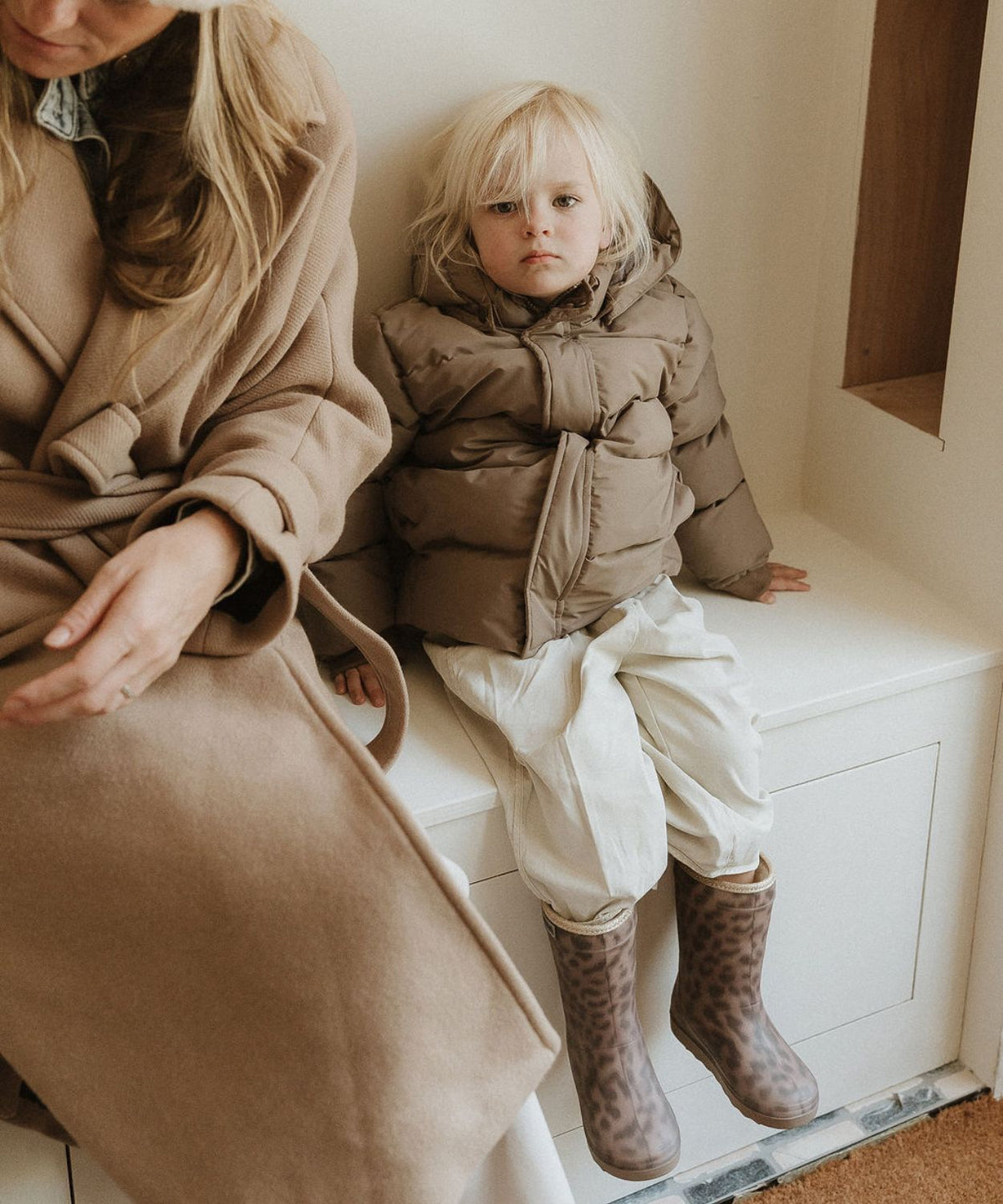 Thermoboots glitter limited edition leopard enfant