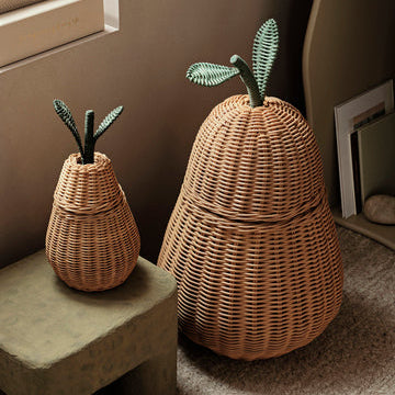 Rotan mand peer