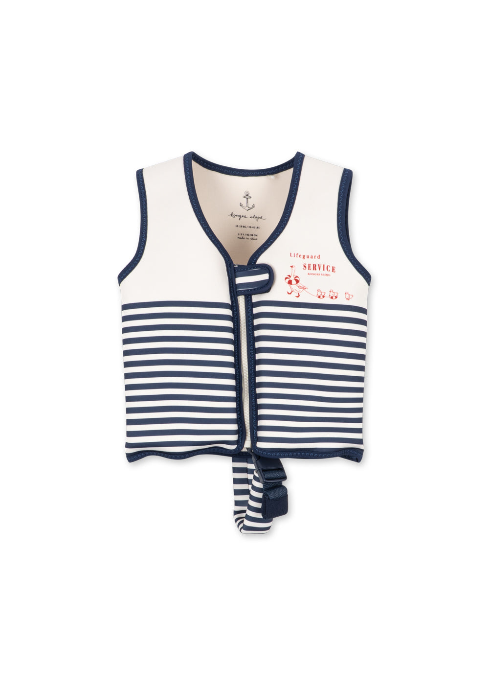 Schwimmweste Marine-Streifen