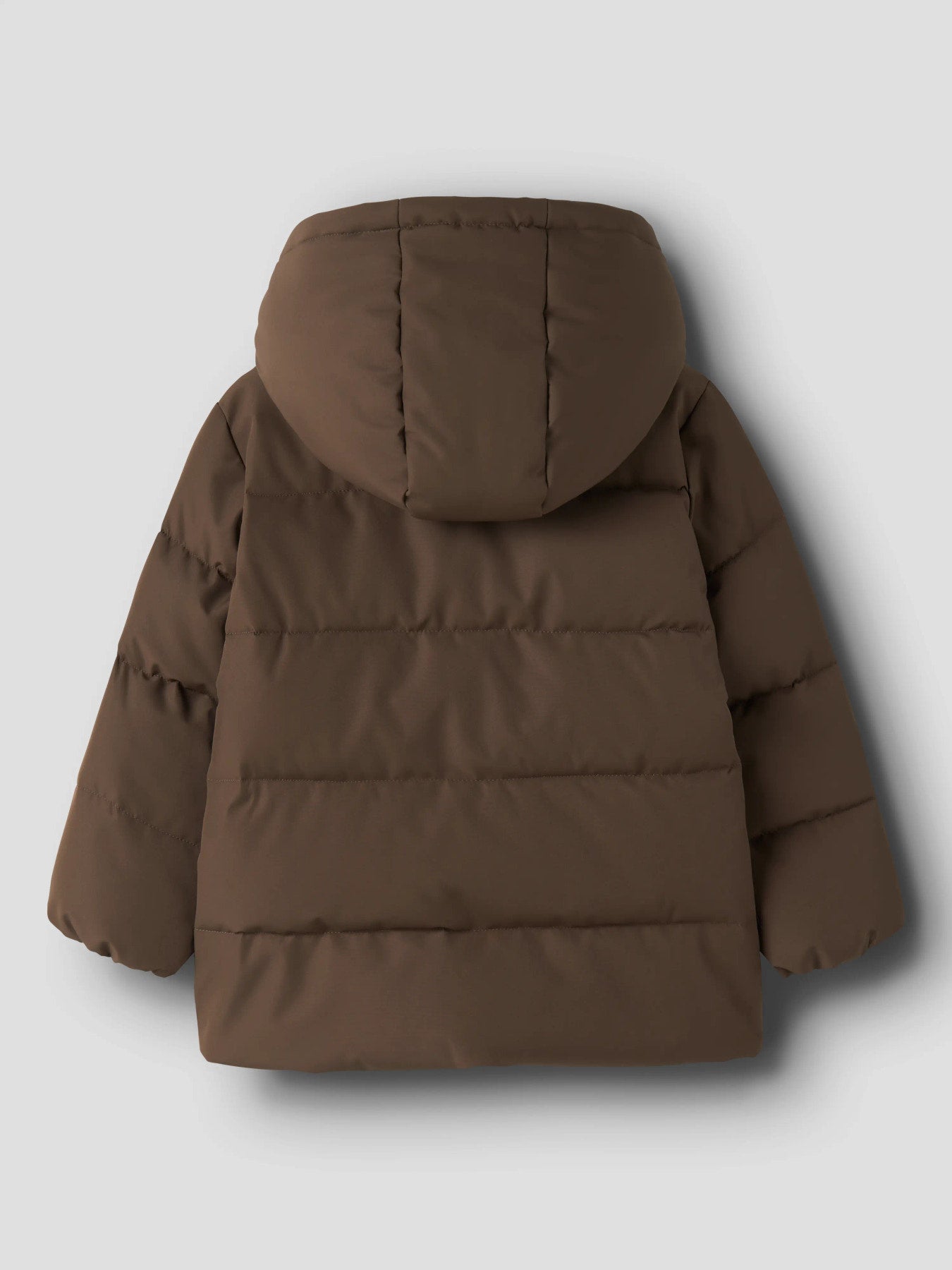 Braune Pufferjacke