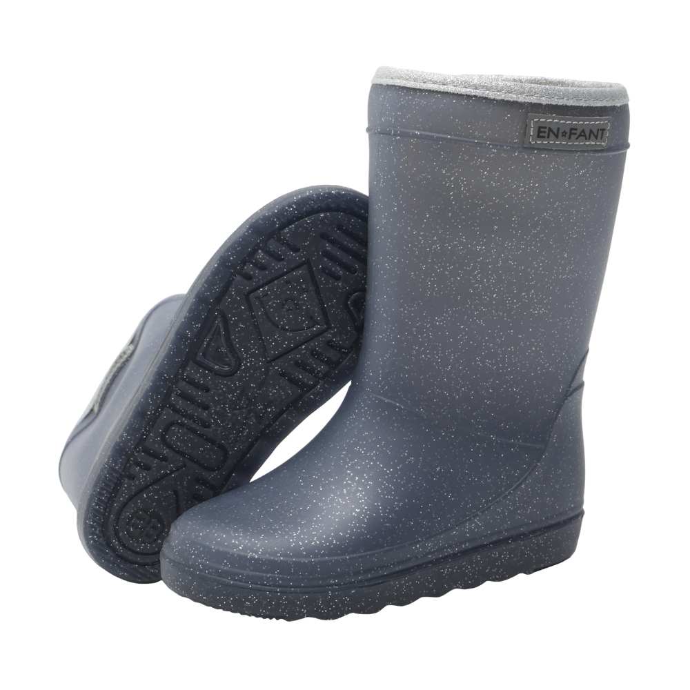 Thermoboots glitter parisian night enfant