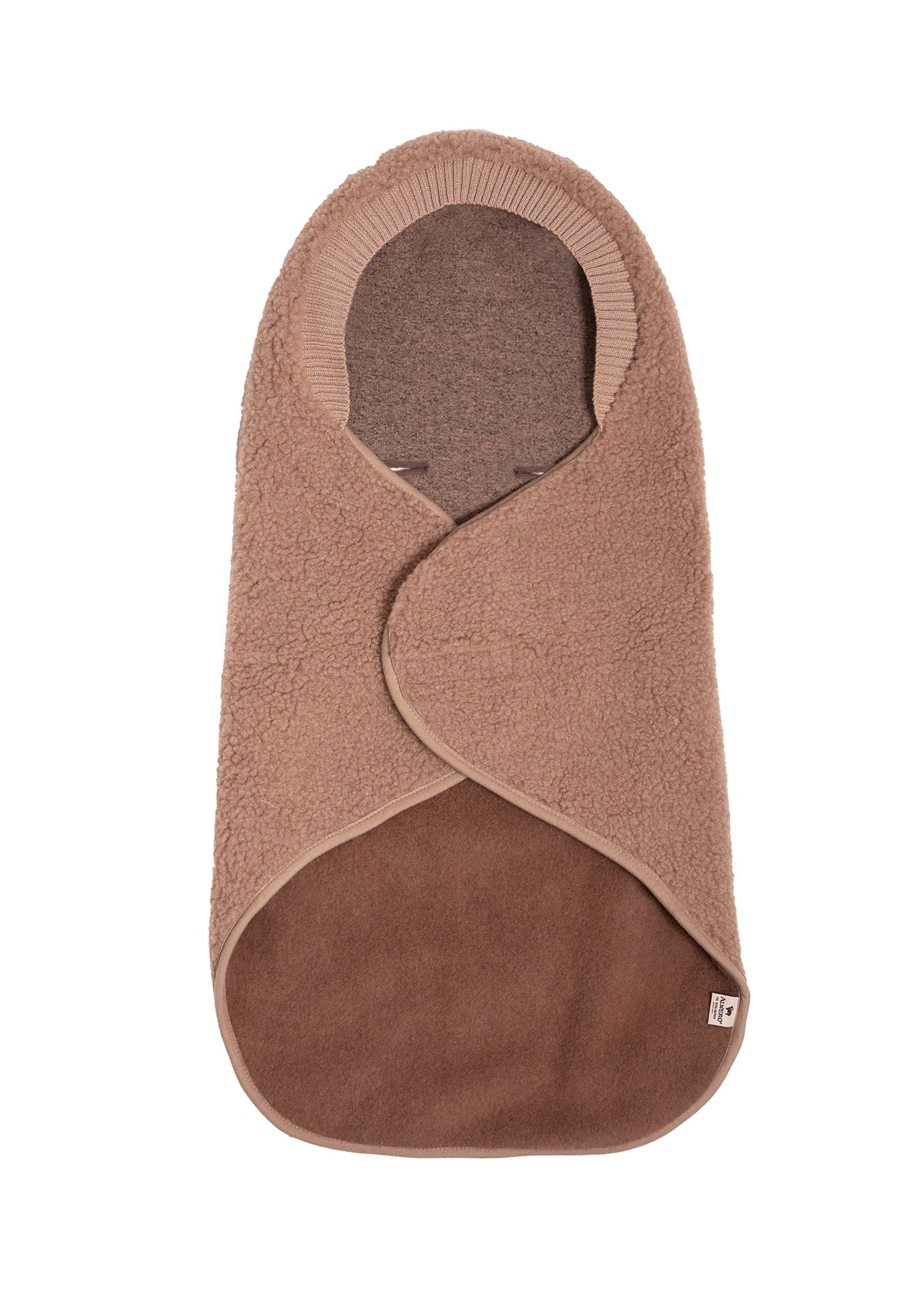 Wickeldecke Wolle Maxi Cosi Tan