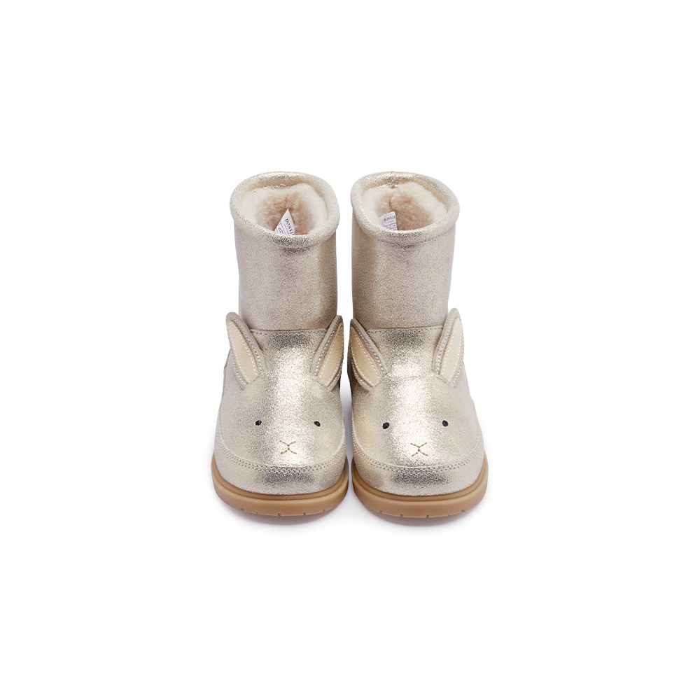 Xelly Stiefel Häschen Silber