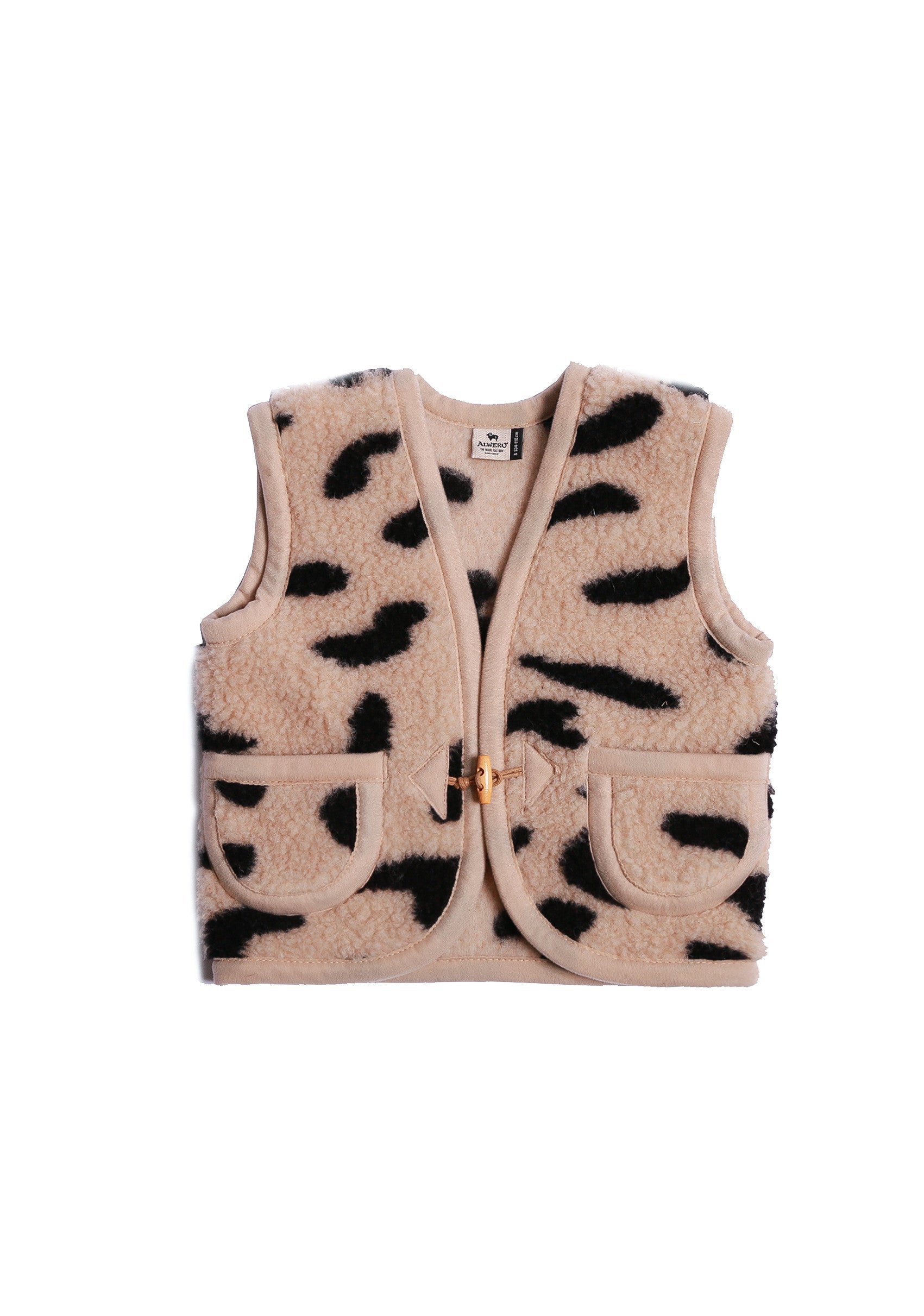 Bodywarmer junior geopard - Charly's