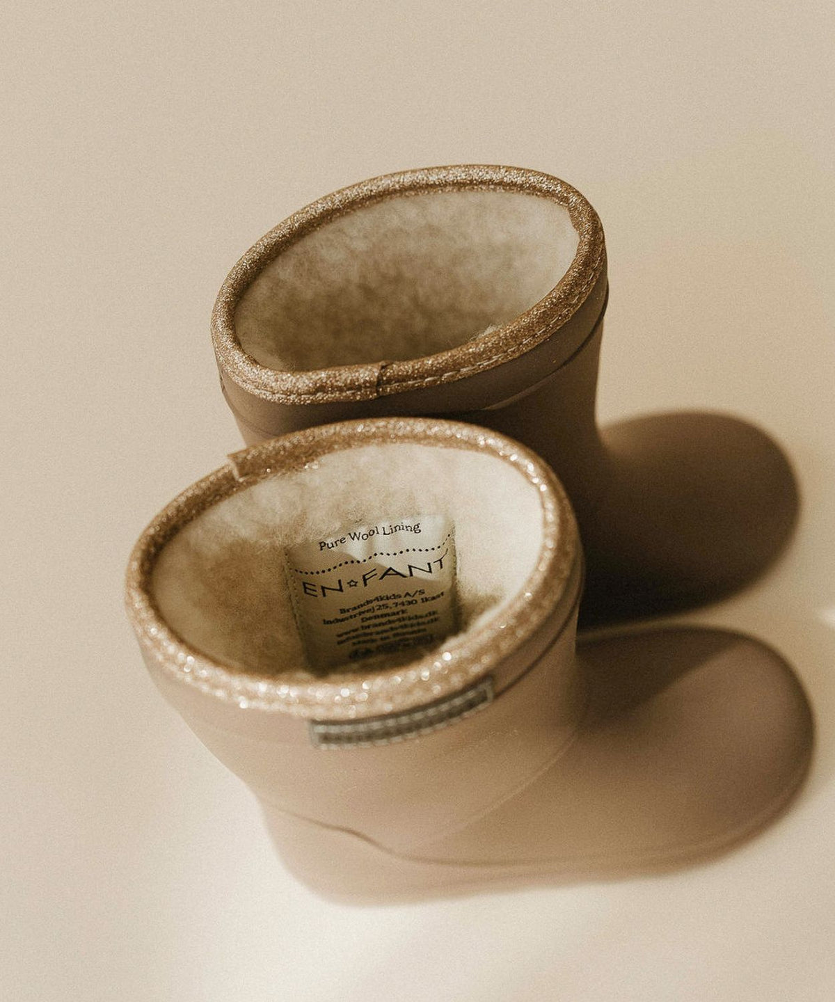 Thermoboots glitter limited edition pine bark enfant