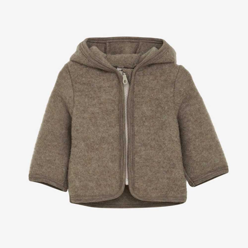 Jacke Wollfleece Sesam