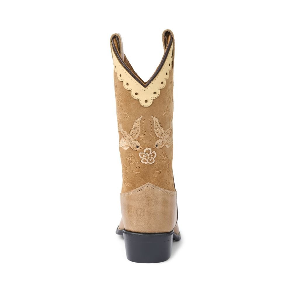 Laarzen beige suede - Charly's