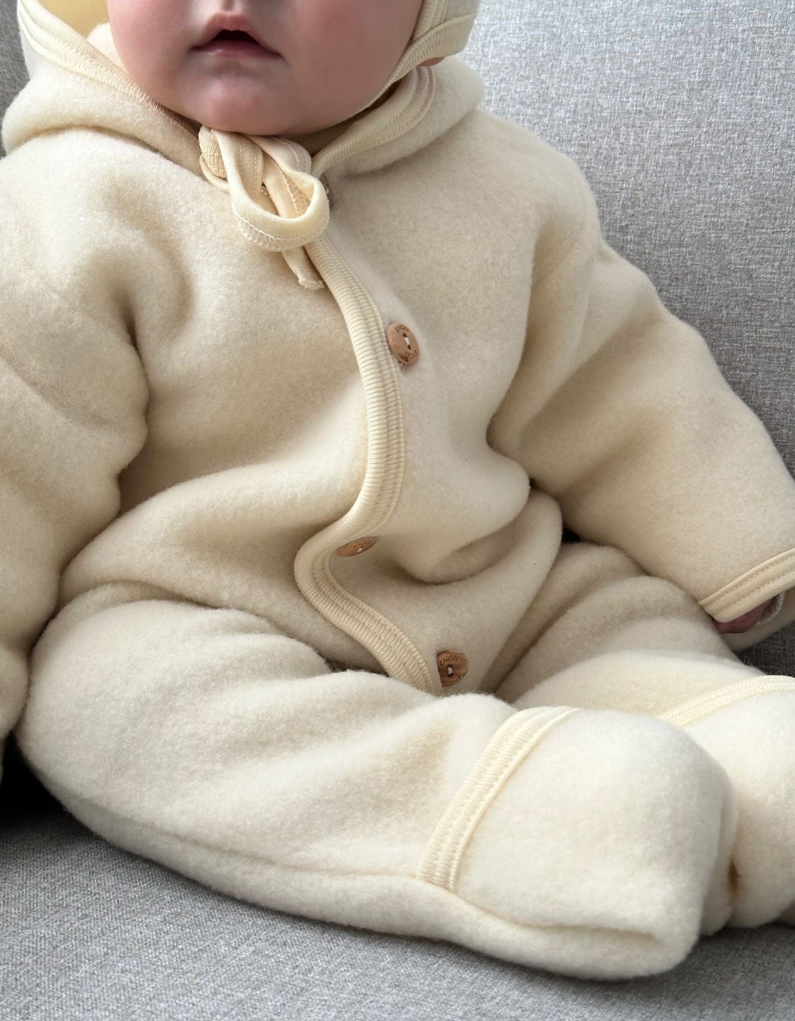 Overall wolfleece naturel - Charly's