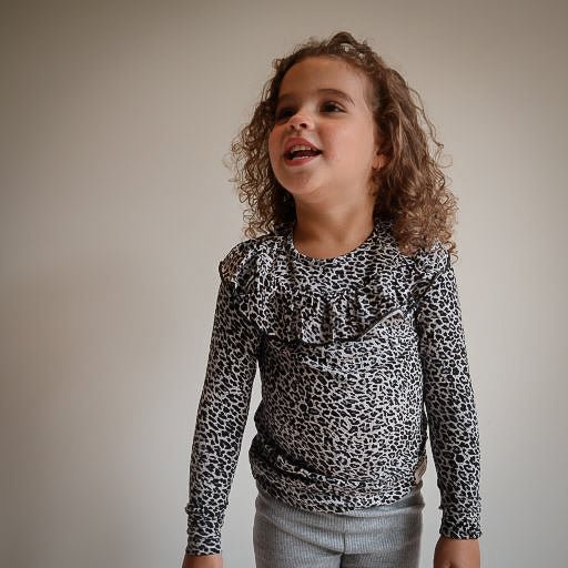 Top leopard grey - Charly's