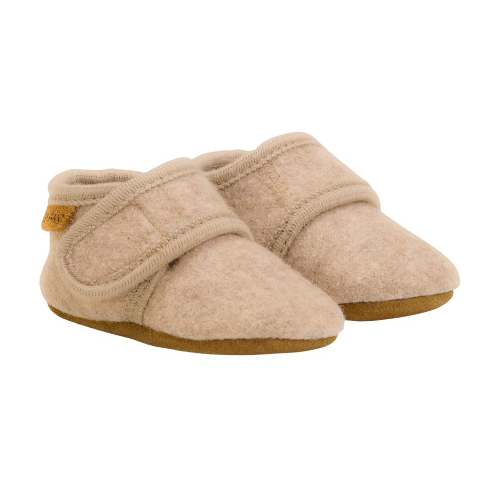 Babyschühchen Wolle beige Limited Edition