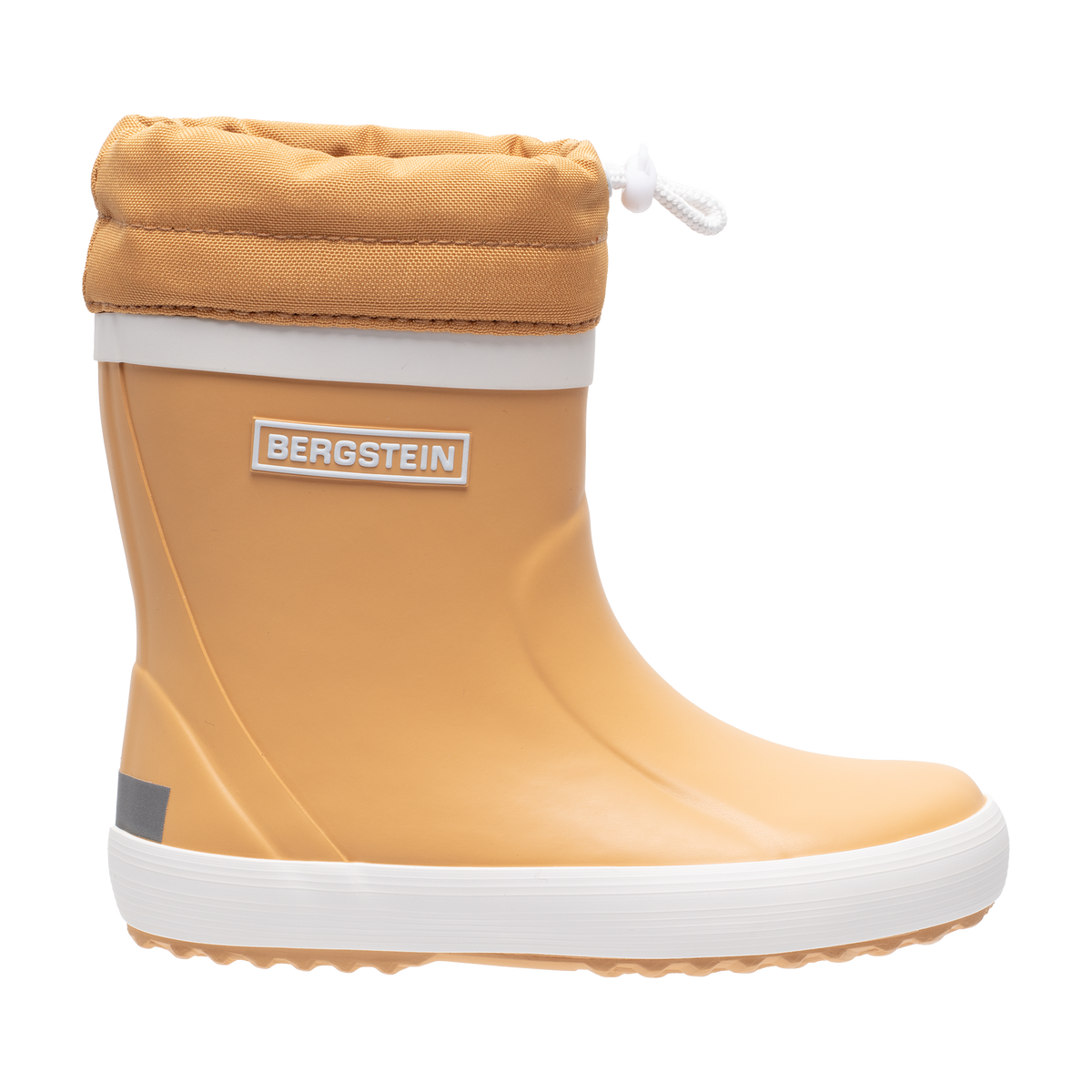 Winterboot gevoerd ocher