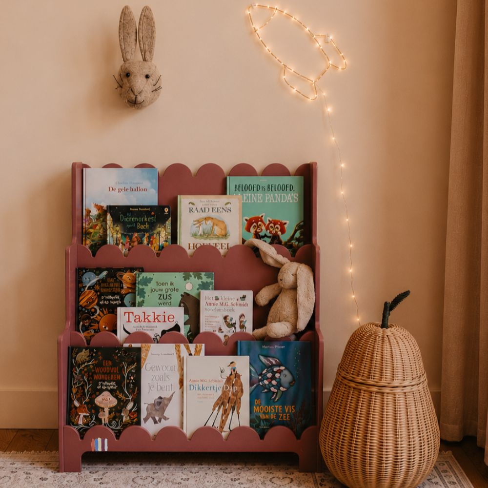 PRE-ORDER Bücherregal Vintage Aubergine