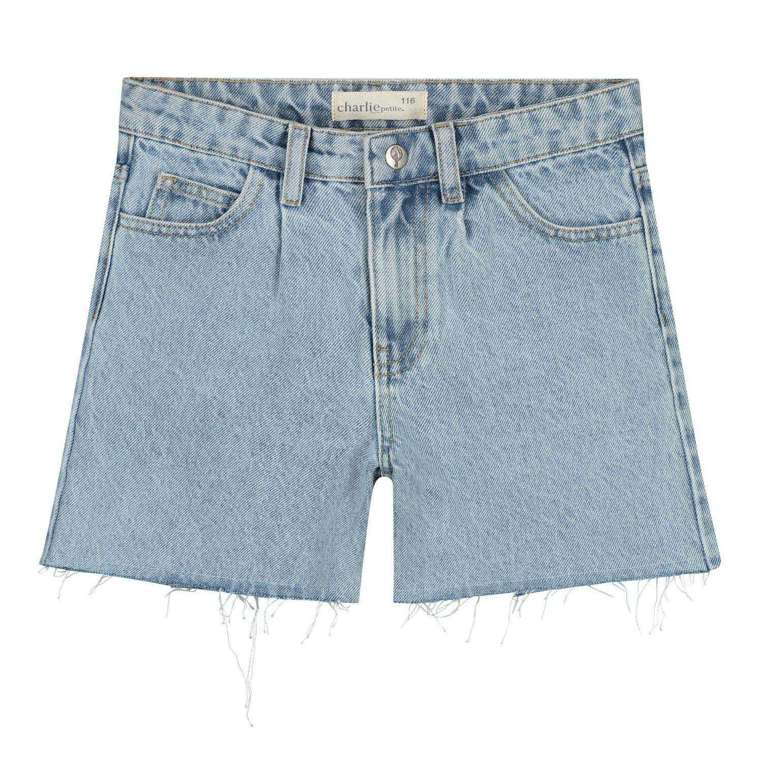 Kurze blaue Kinderhose