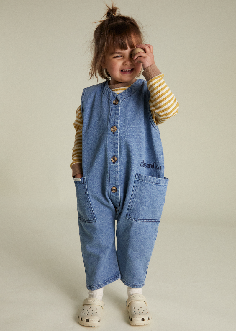 Wren Denim-Overall