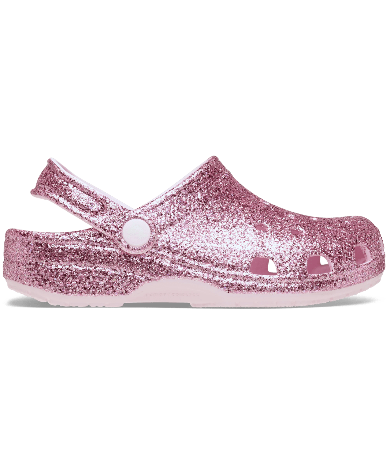 Crocs Glitzer-Rosa