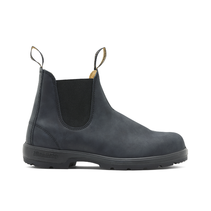 Damenstiefel schwarz klassisch 587