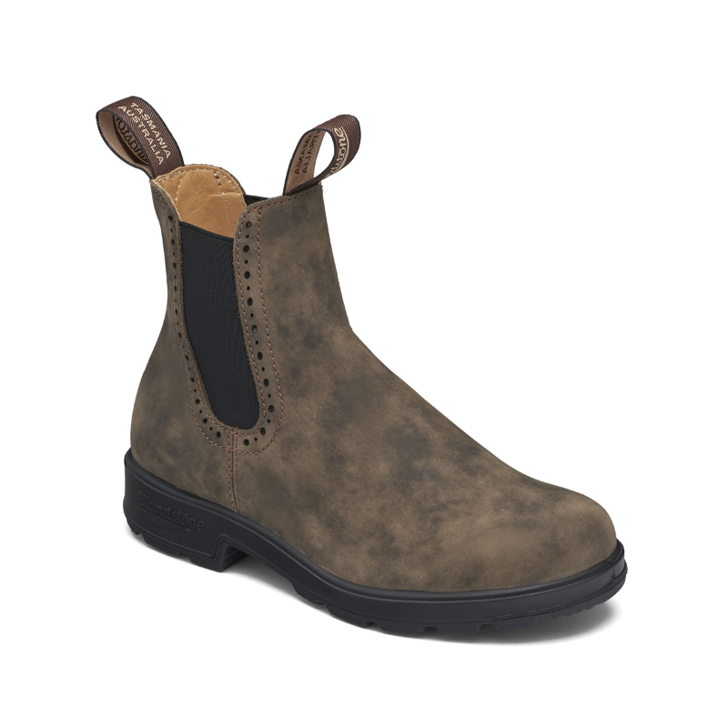 Damenstiefeletten braun rustikal 1351