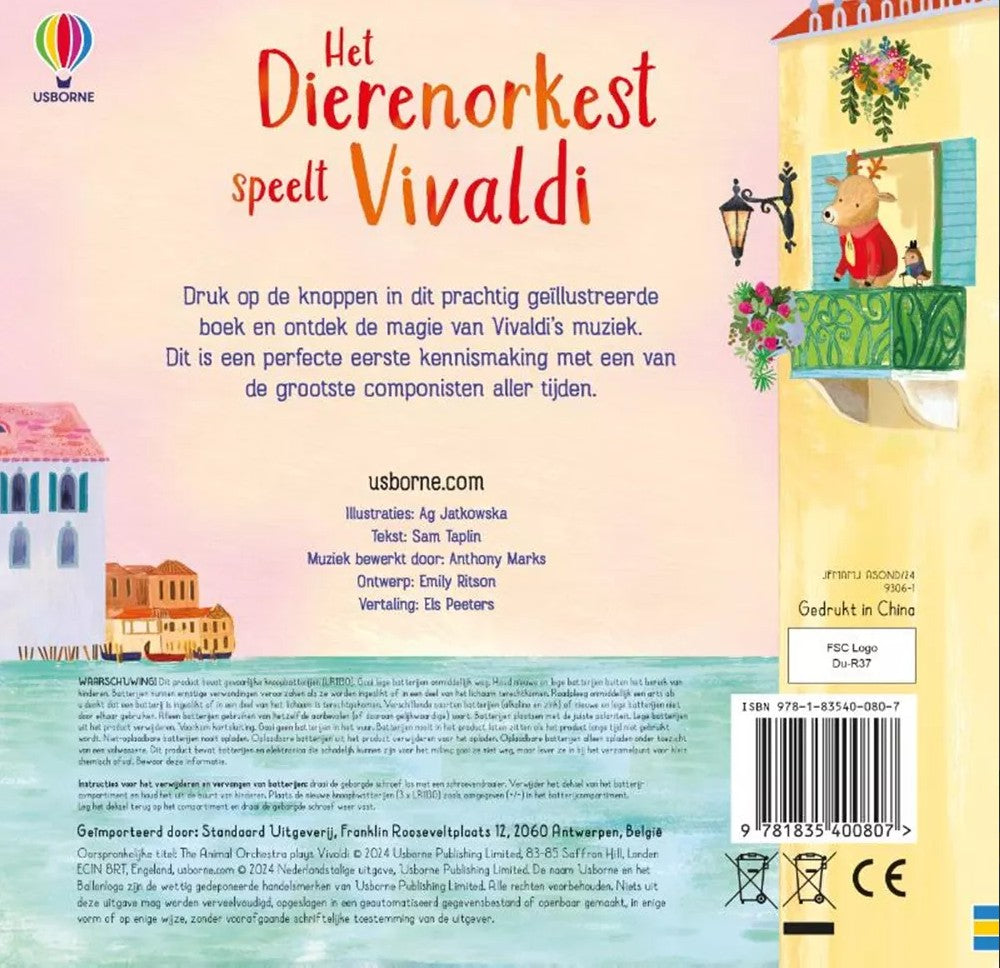 Tierorchester spielt Vivaldi ab 2 Jahren