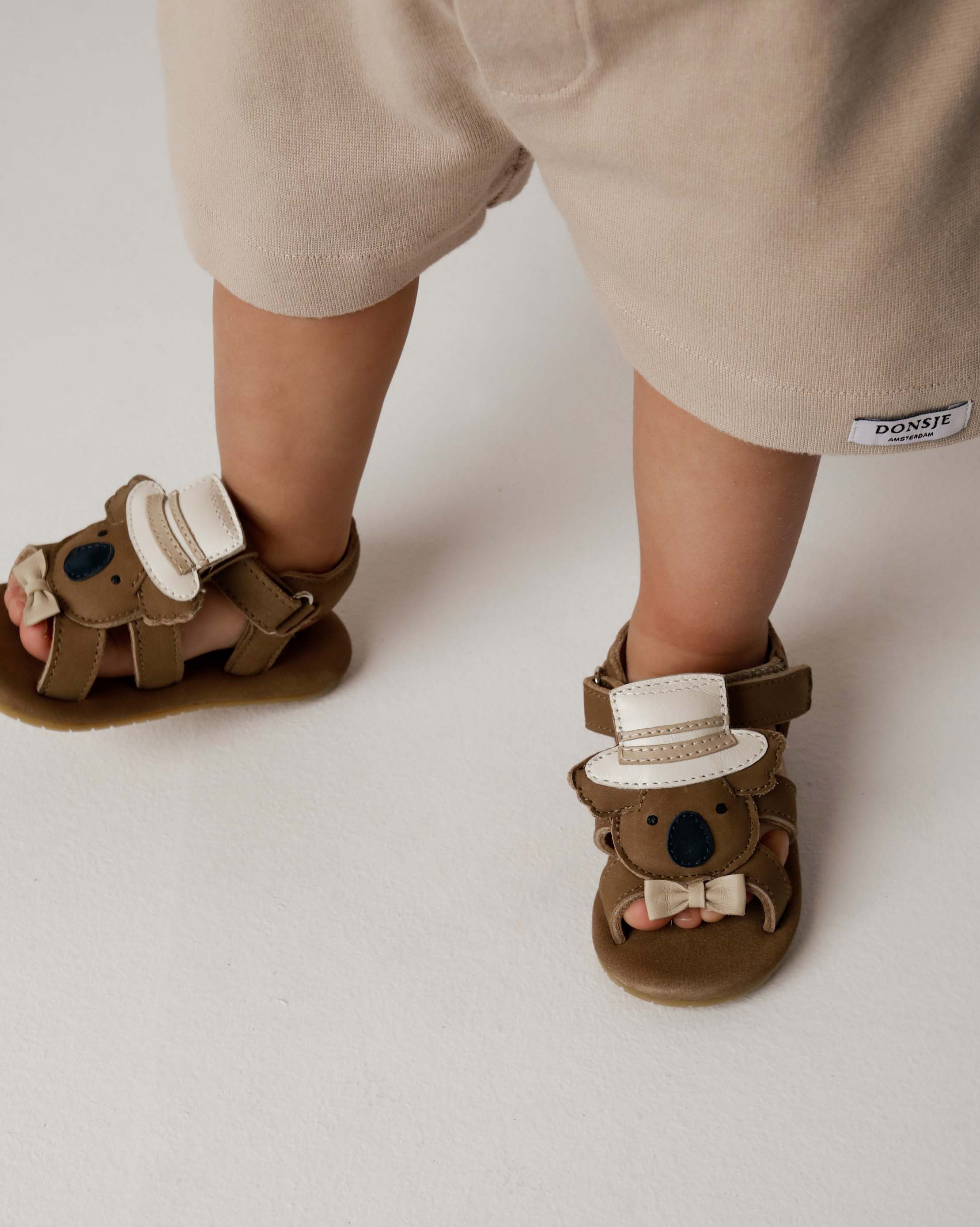 Stelloux Sandalen Trüffel Nubuk