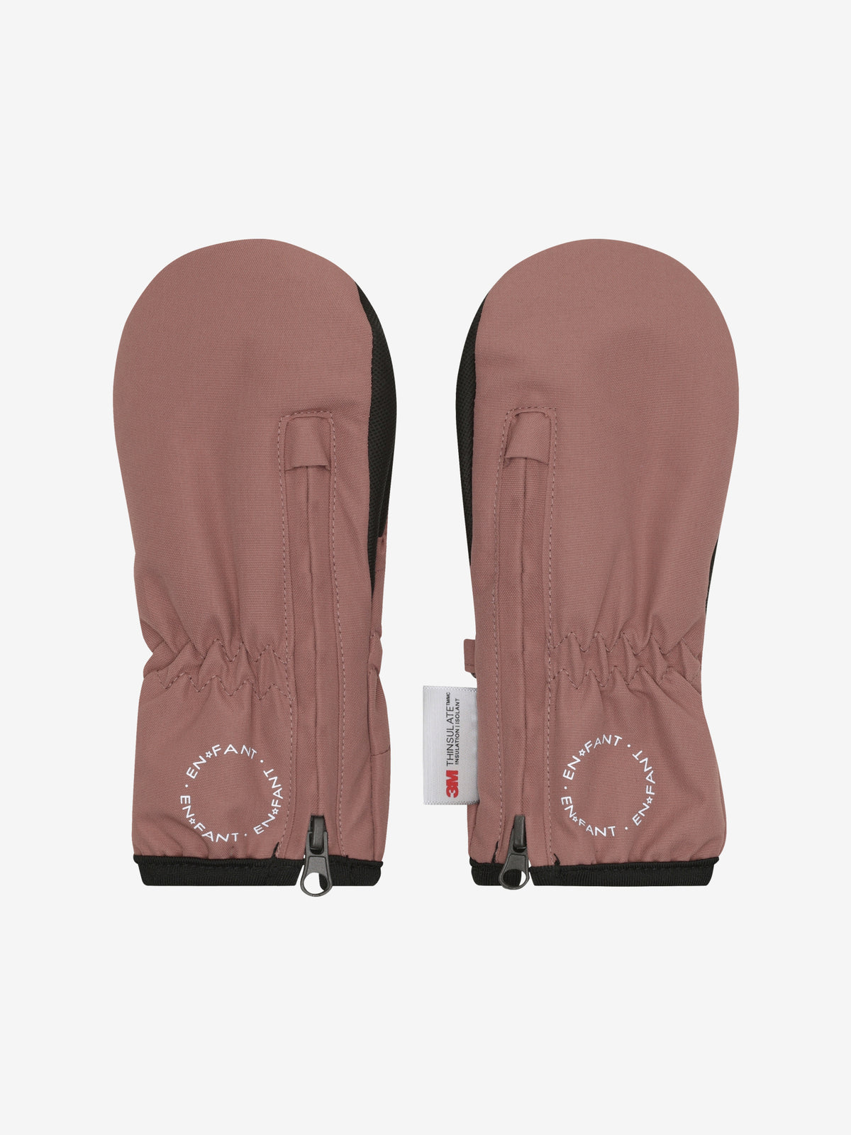 Wanten waterdicht burlwood rits enfant
