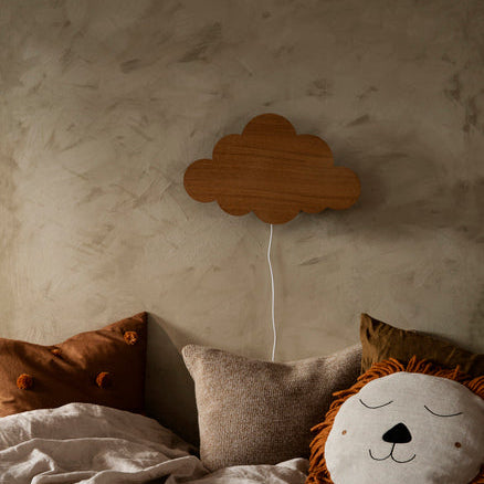 Olielamp wolken