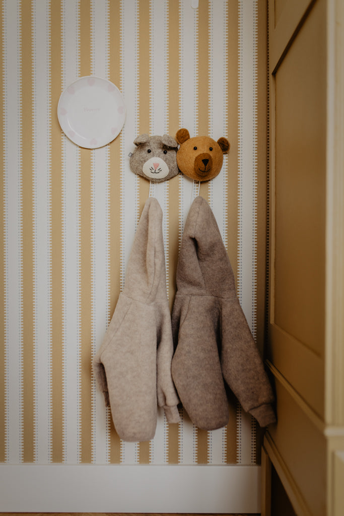 Häkeltierkopf Bär