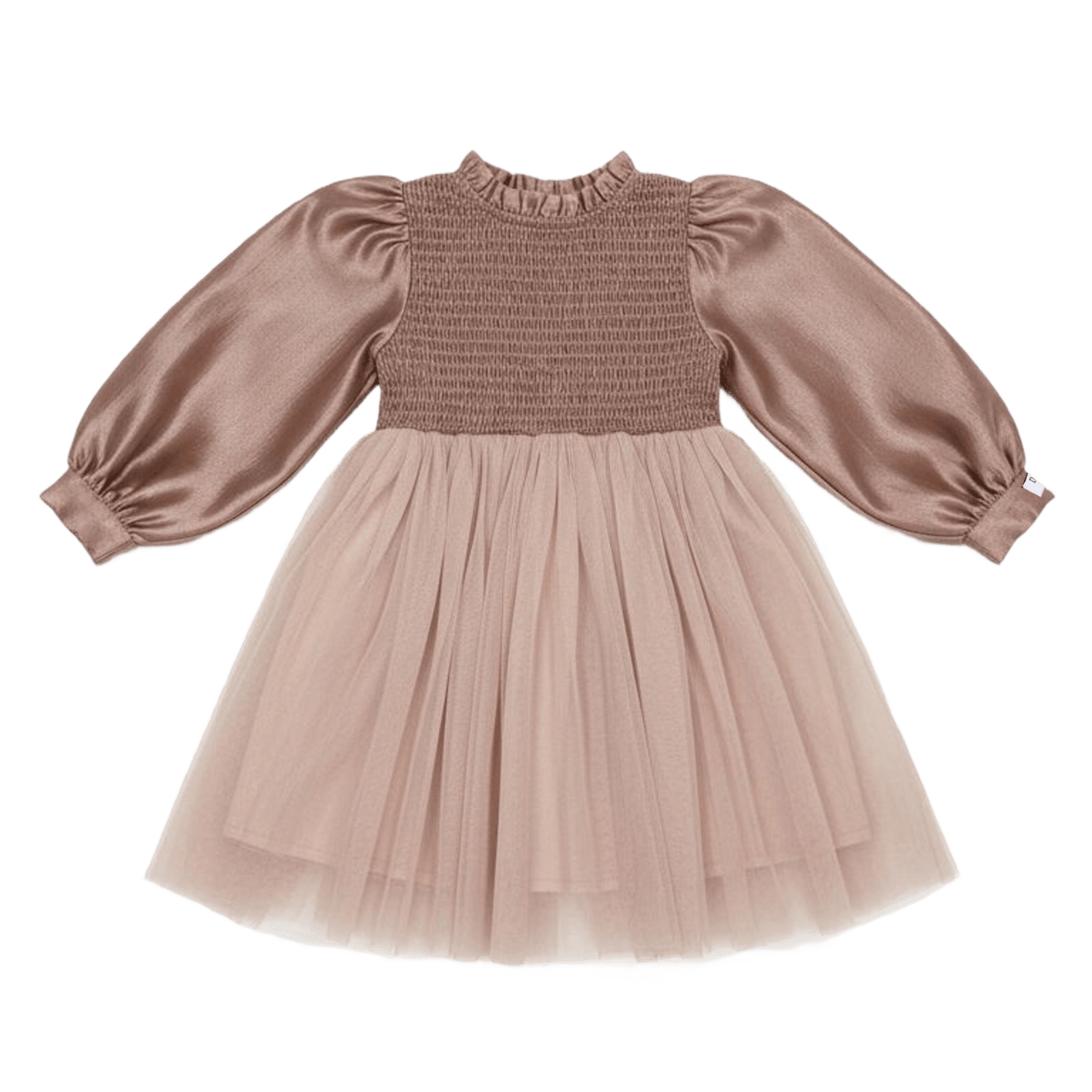 Kleid Janice rosenbraun