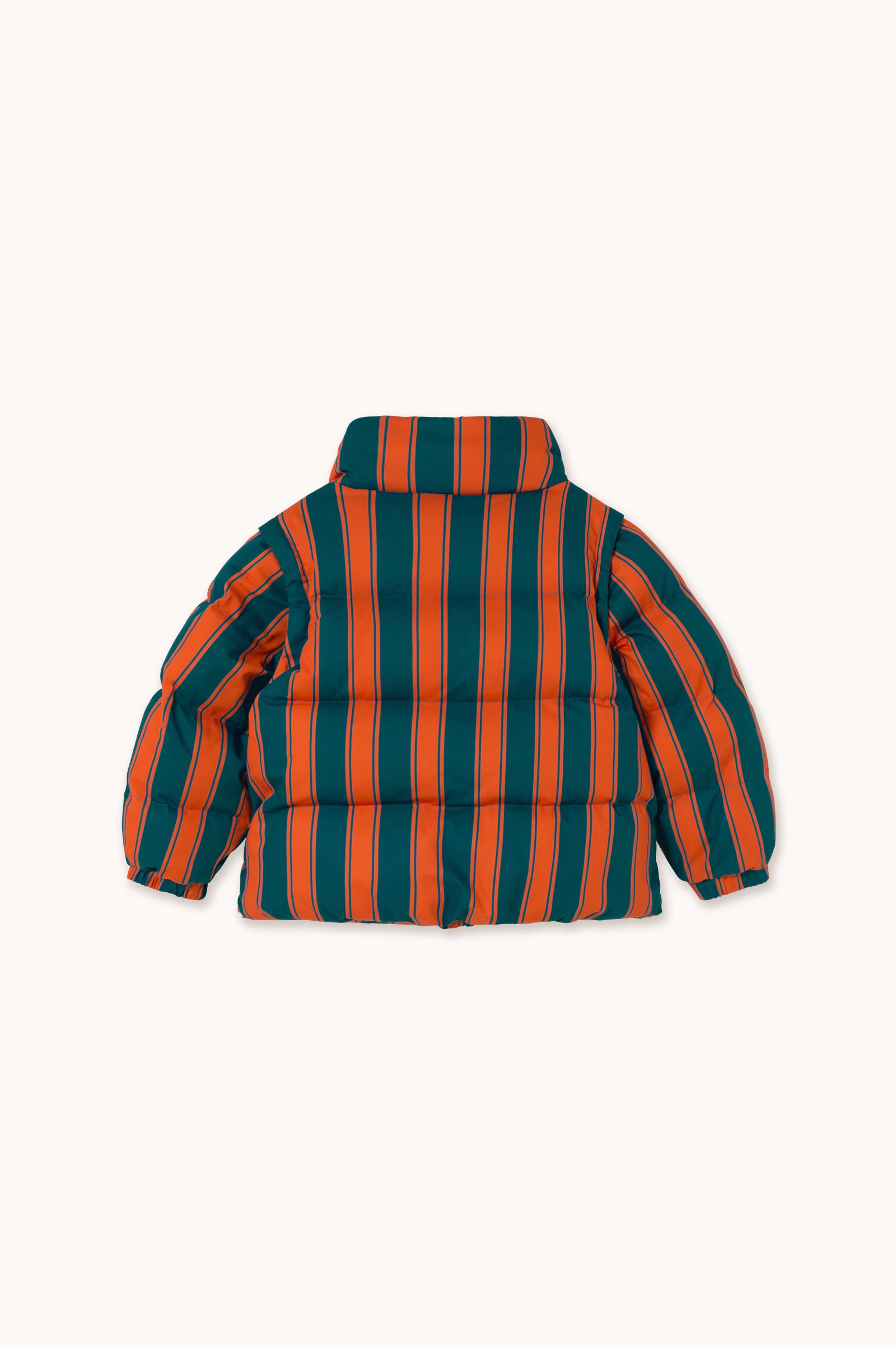Jacke Streifen retro rot