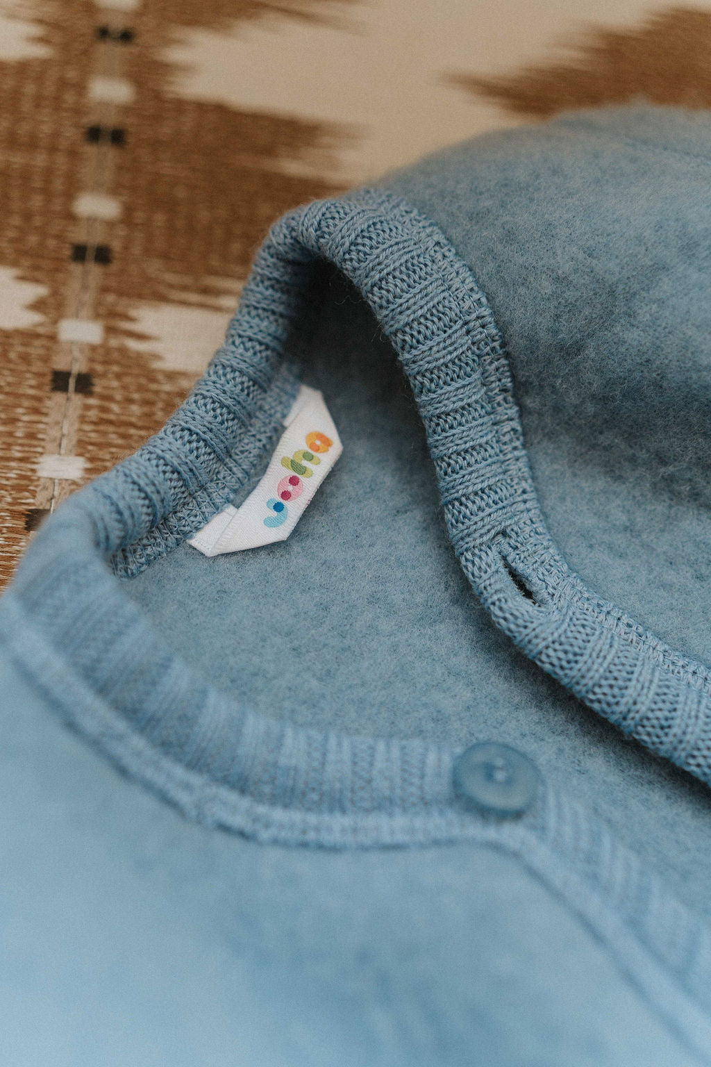 Weste Wolfsfleece blau