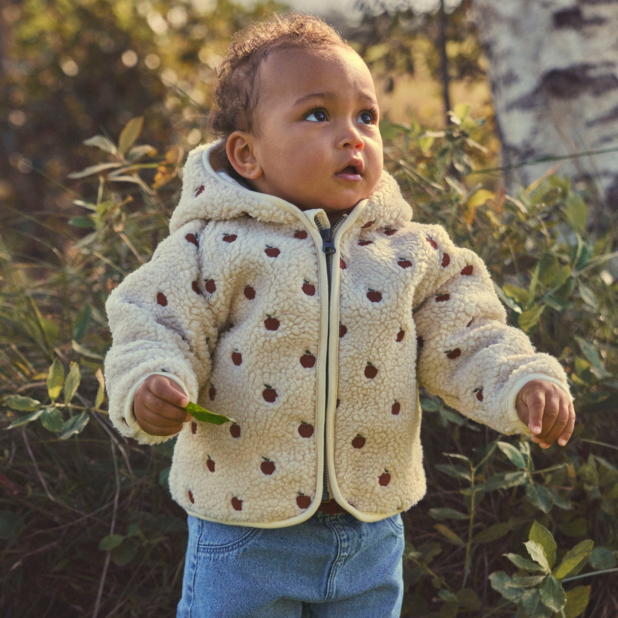 Jacke Äpfel Baby