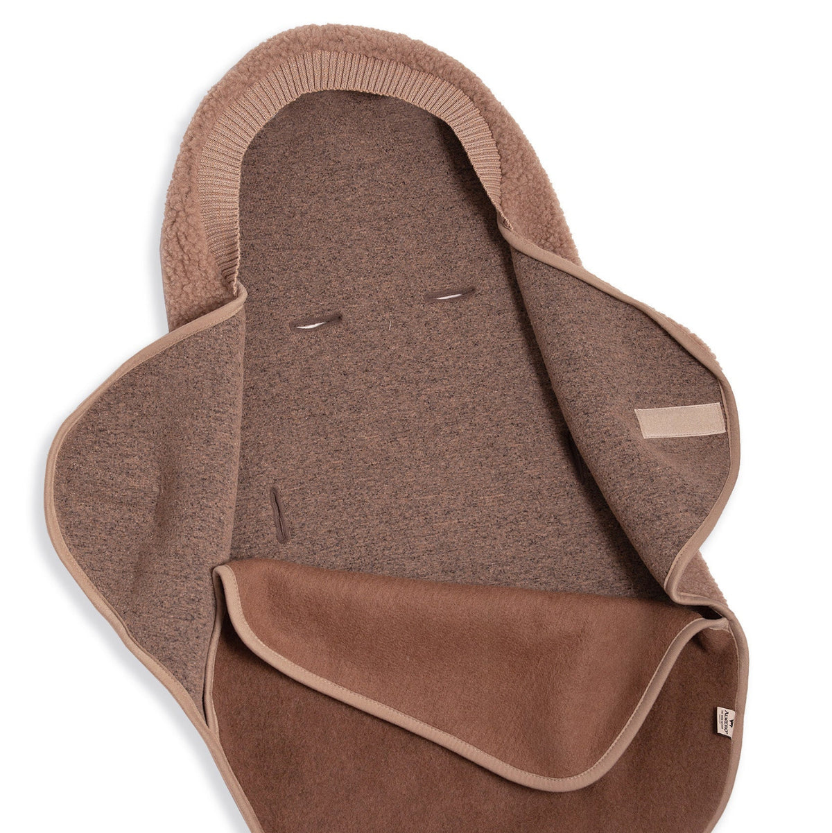 Wickeldecke Wolle Maxi Cosi Tan