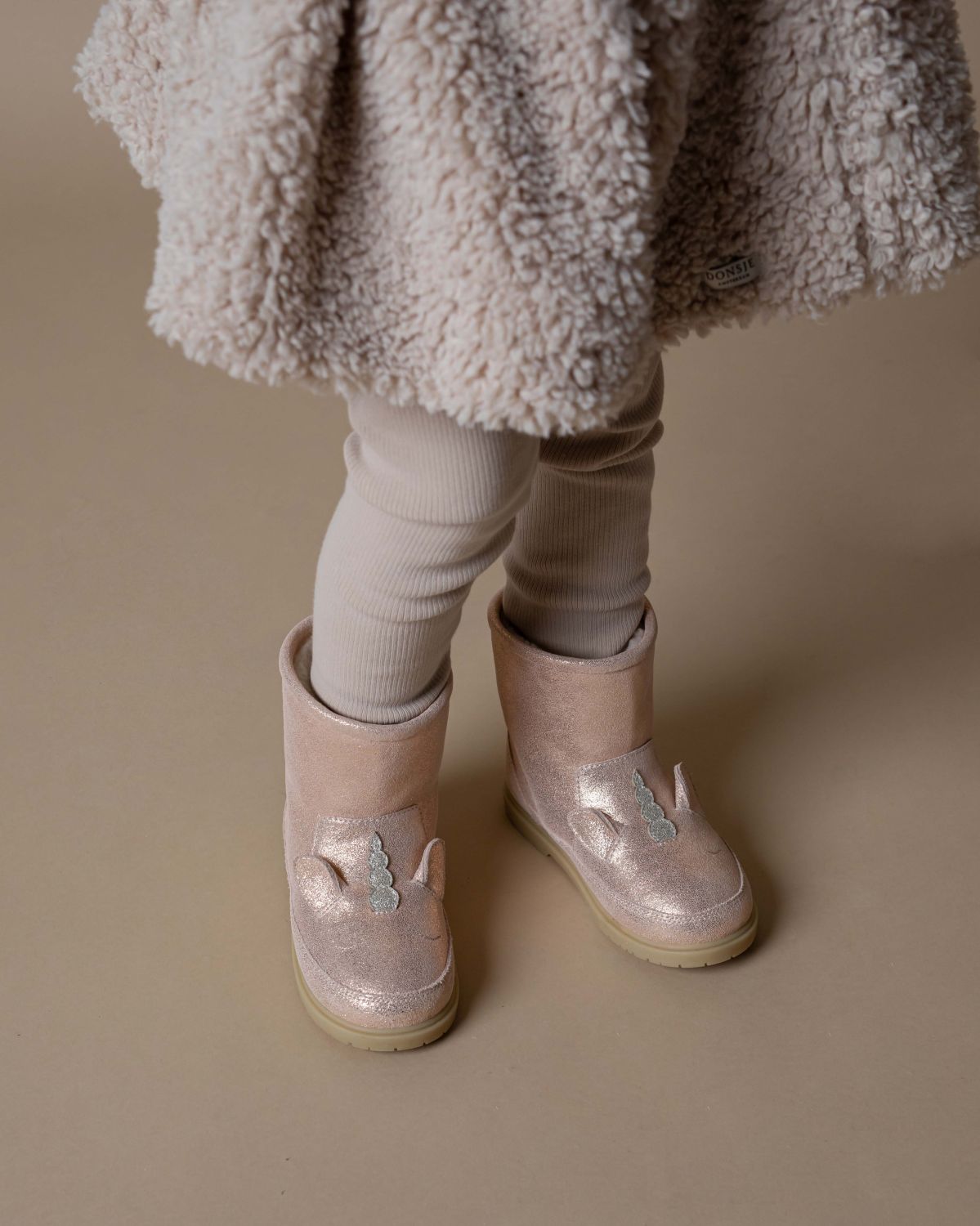 Xelly Stiefel Einhorn Puder