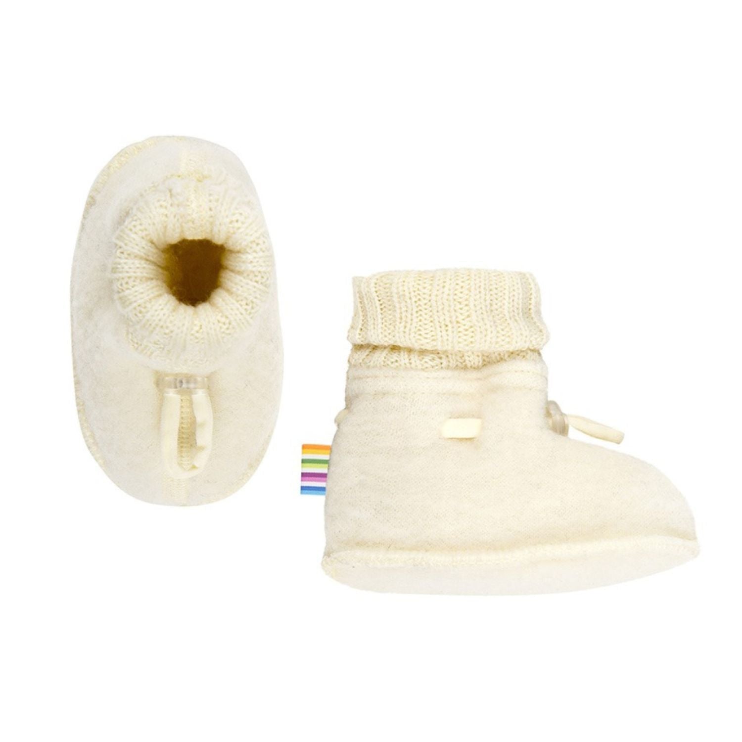Baby slofjes naturel - Charly's