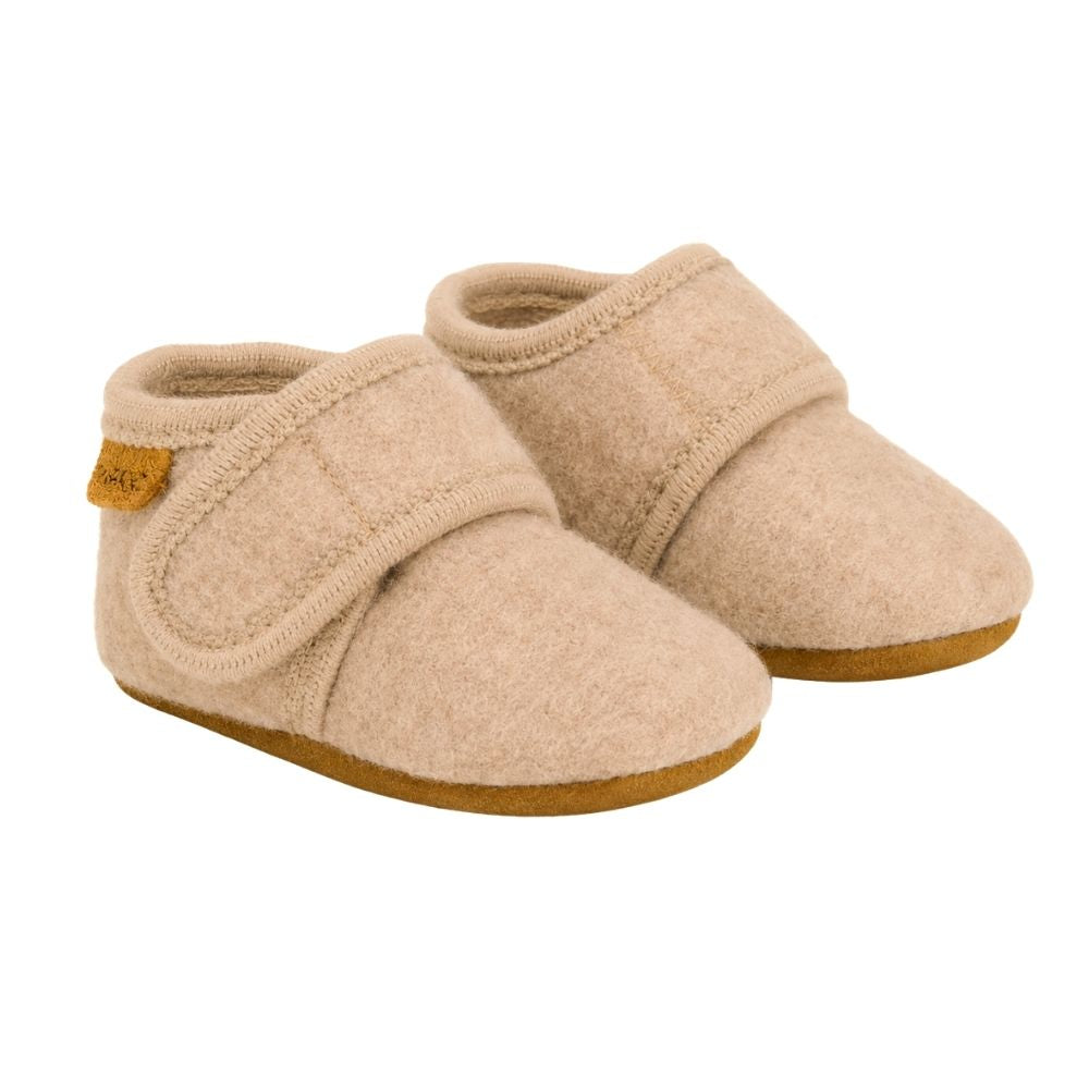 Babyschühchen Wolle beige Limited Edition