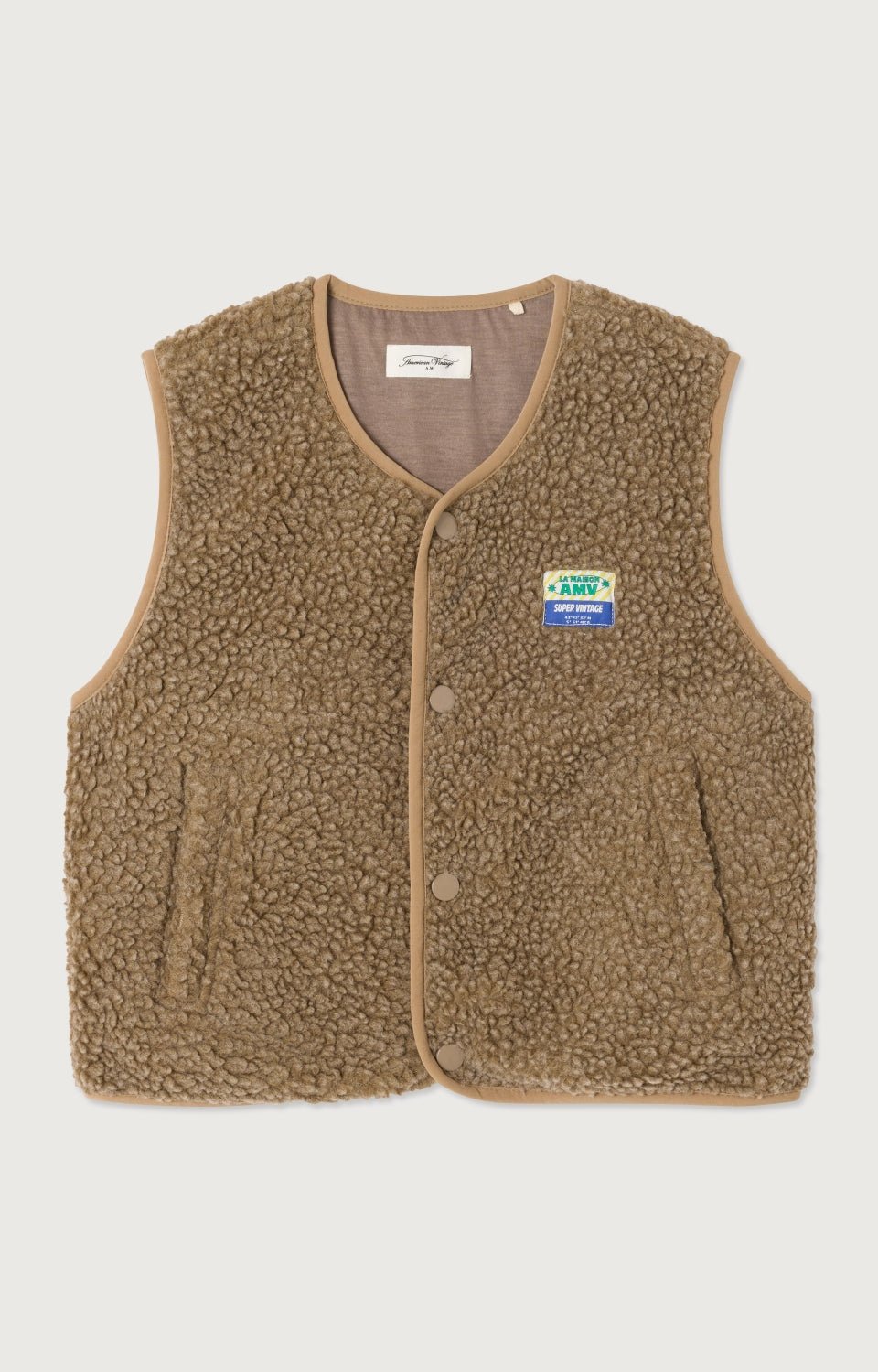 Gilet muscade chine - Charly's