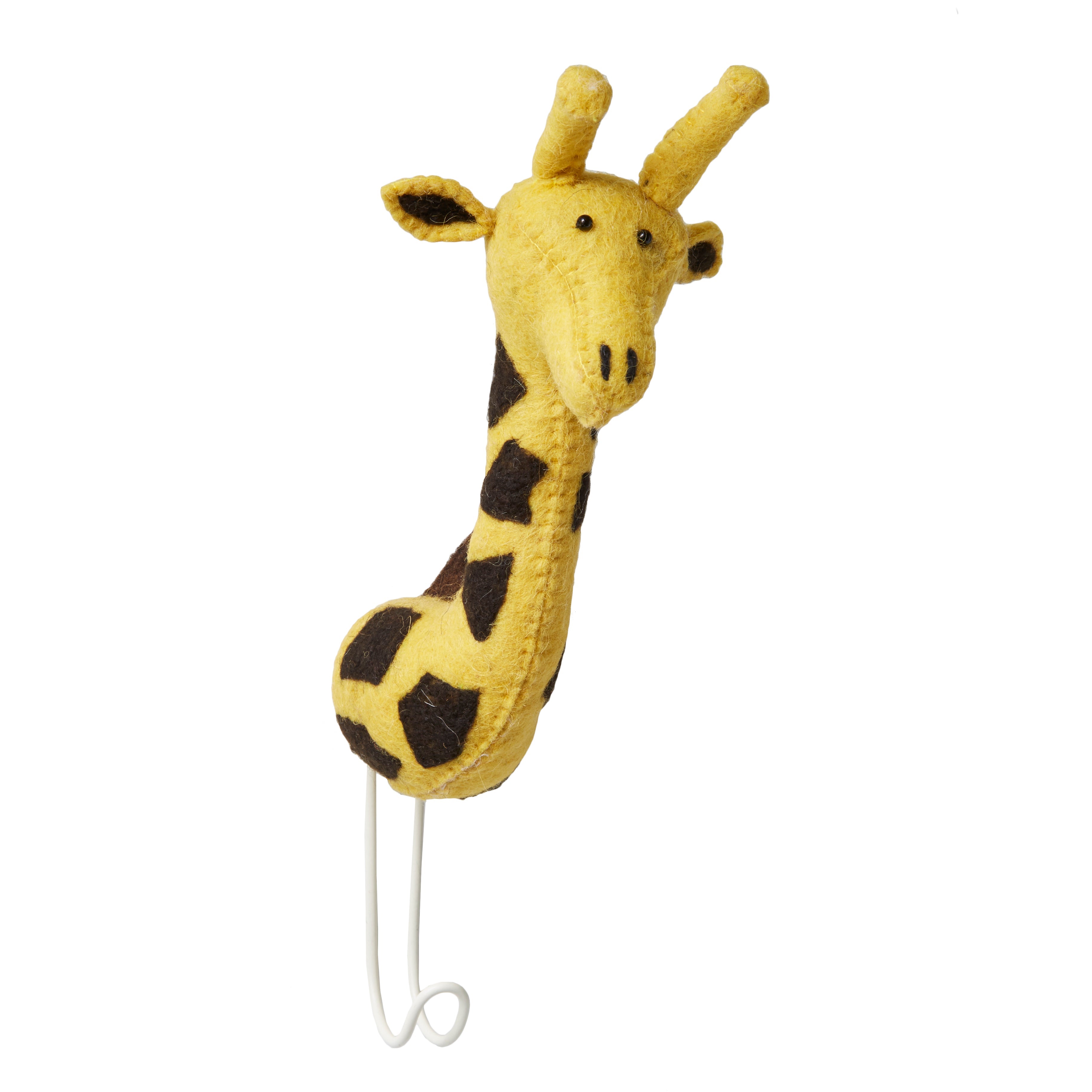 Haakje dierenkop giraf - Charly's