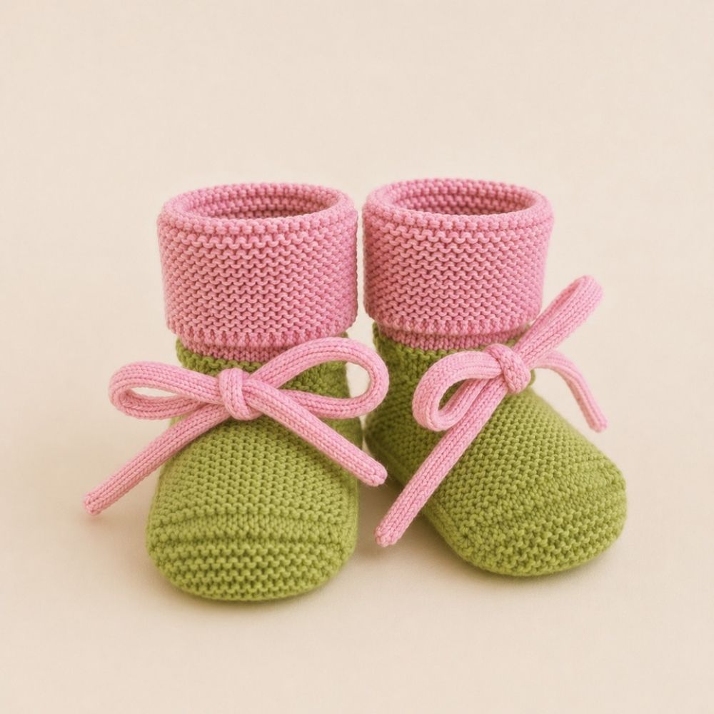 Booties Lime Pop Cotton Candy