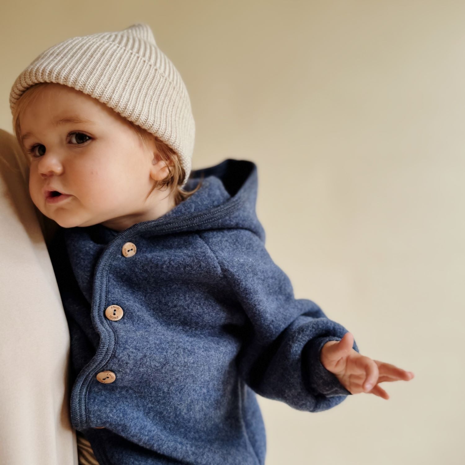 Jasje wolfleece blauw - Charly's