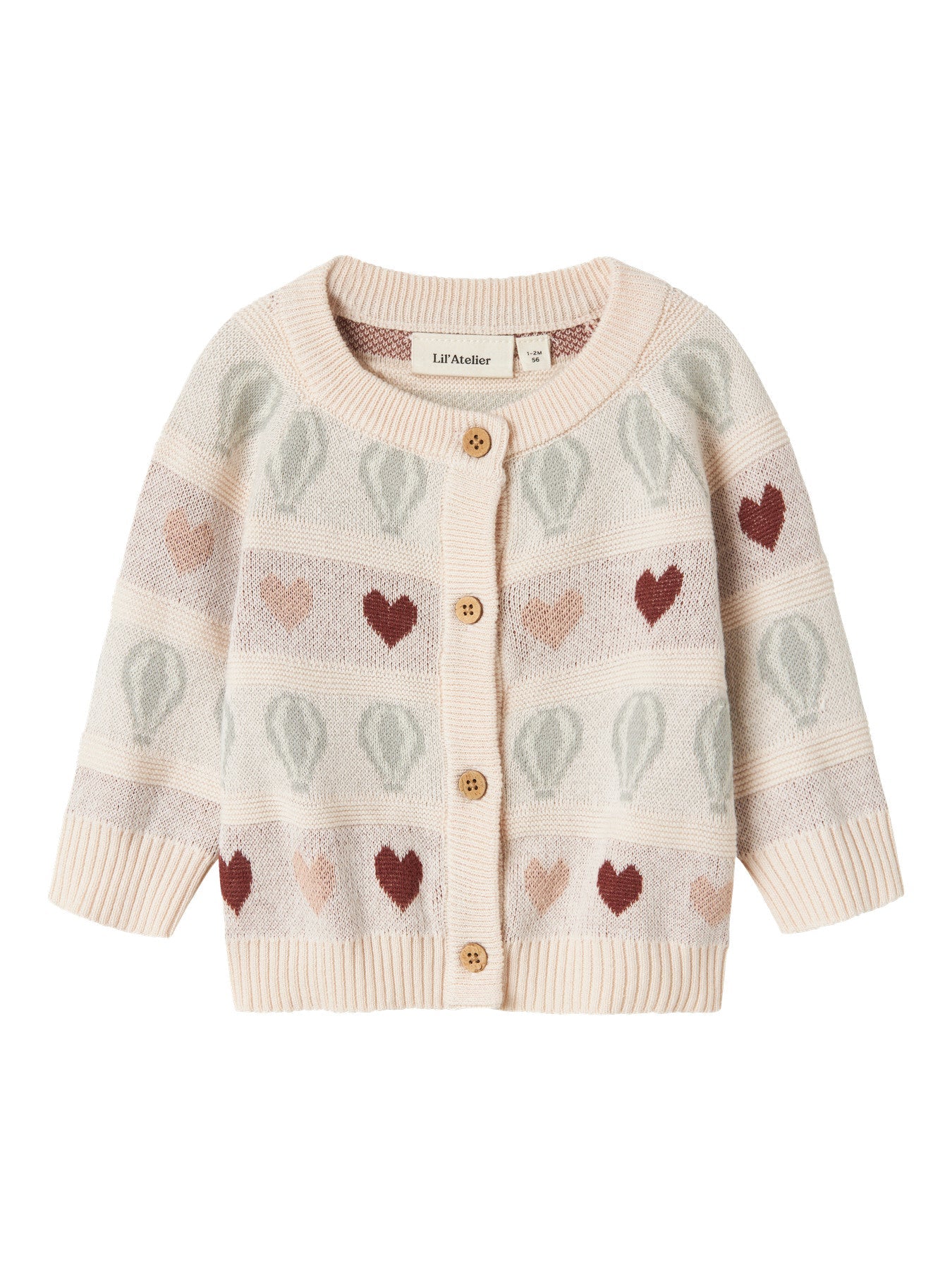 Knit vest hartjes - Charly's