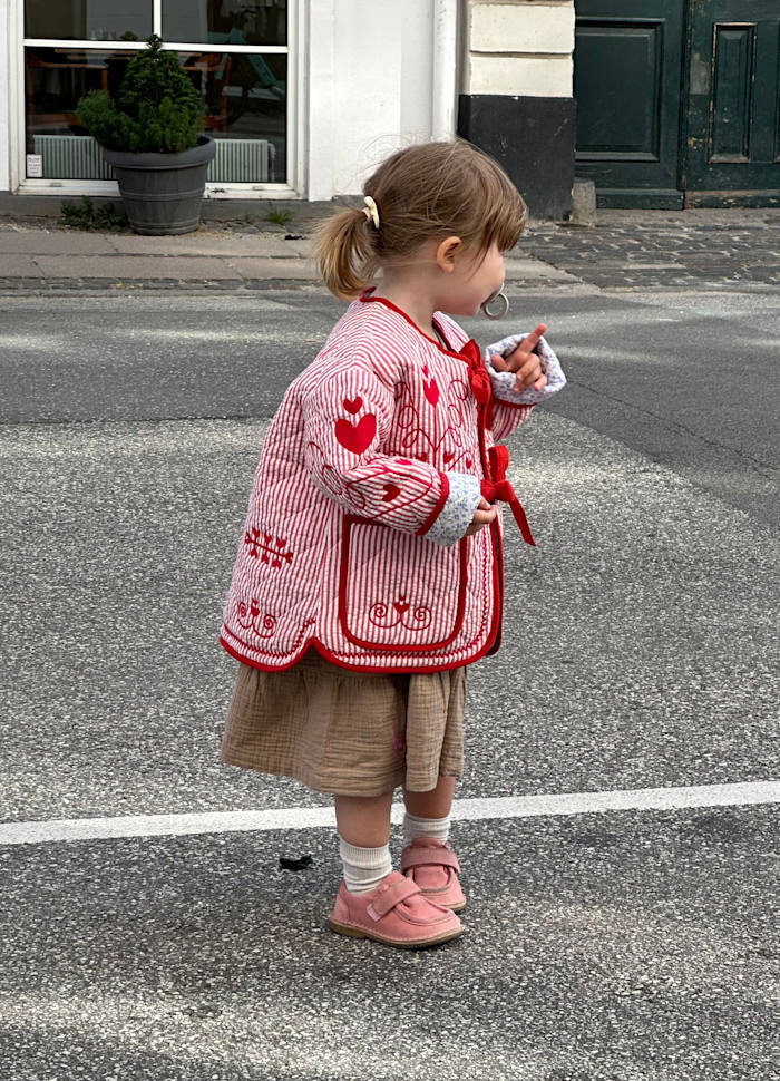 Penny MINI Jacket Red Stripes - Charly's