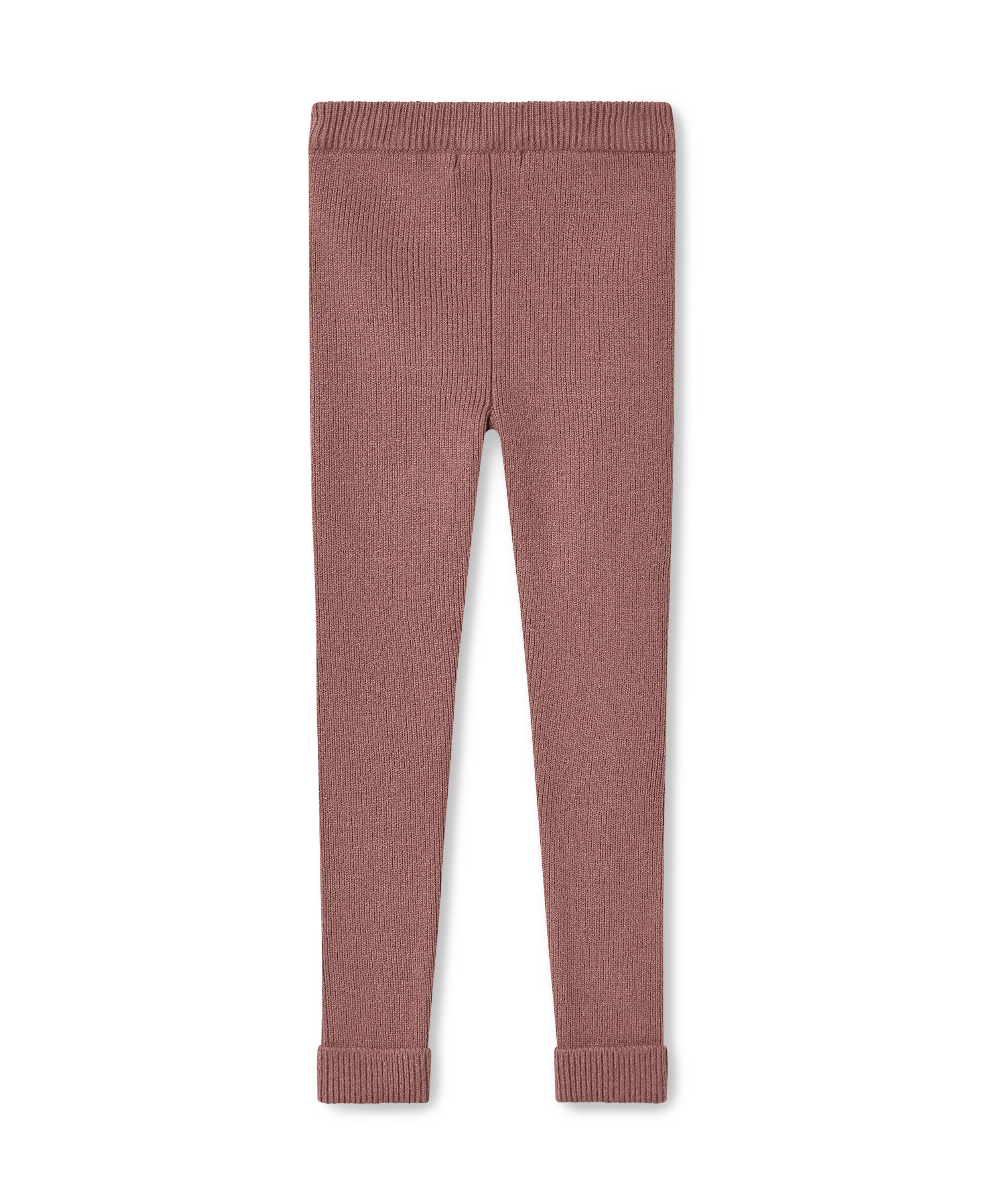 Rib legging ash rose - Charly's