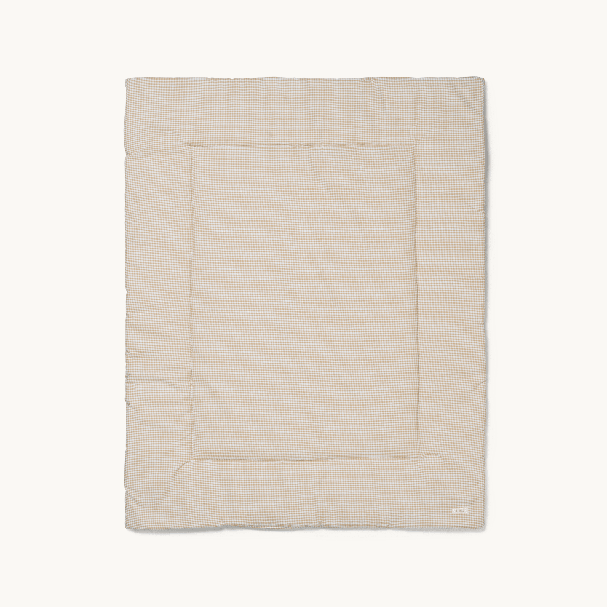 Speelmat beige ruitjes - Charly's