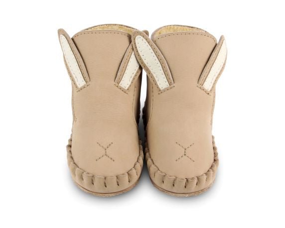 Slofjes taupe nubuck kapi - Charly's